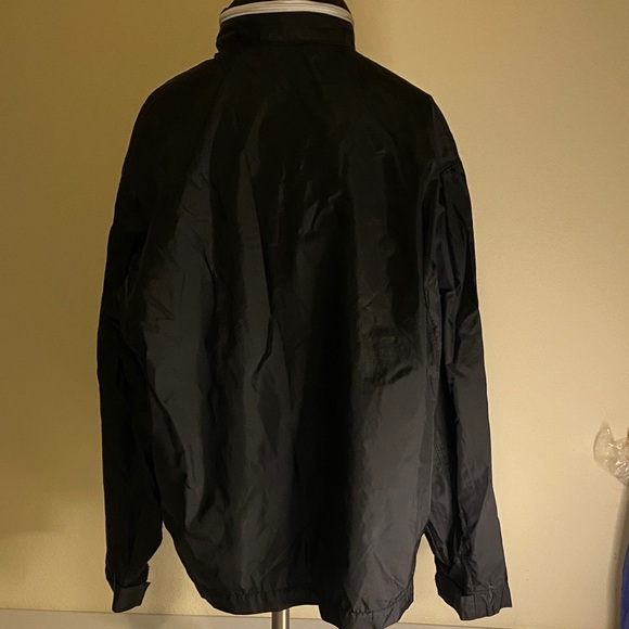 Nike Unisex Black and White Windbreaker 90’s Style Sz L (12-14) - Picture 6 of 13